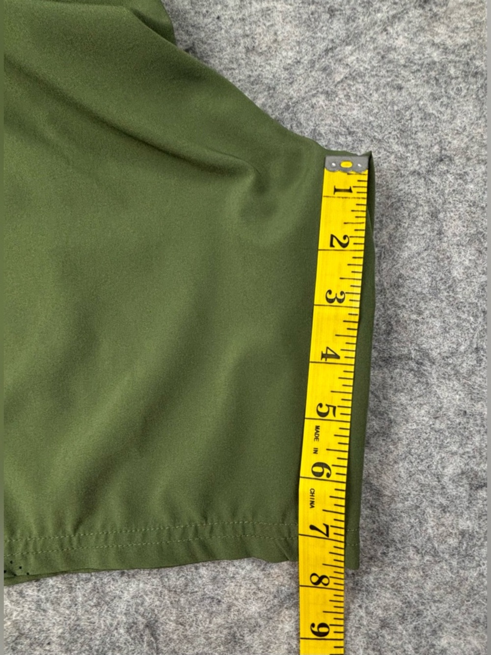 UNRL | Stride Short 7.5” | Army Green | Men’s Size Small - Picture 7 of 7